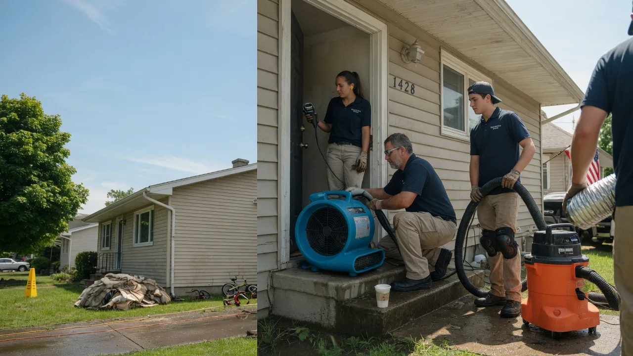 Water Damage Restoration in Milford, IN near me